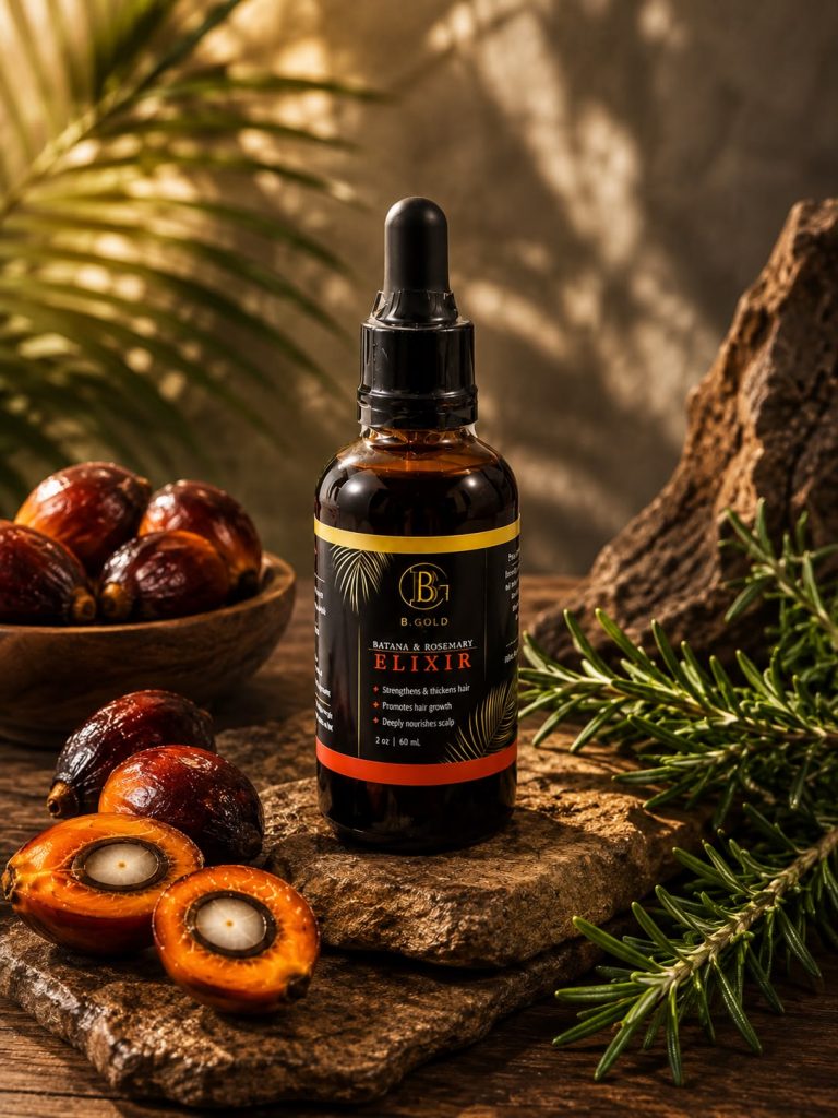 B.Gold Batana Oil and Rosemary Elixir 2oz